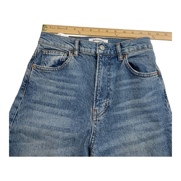 Reformation High Rise Classic Denim Jeans - Picture 12 of 15